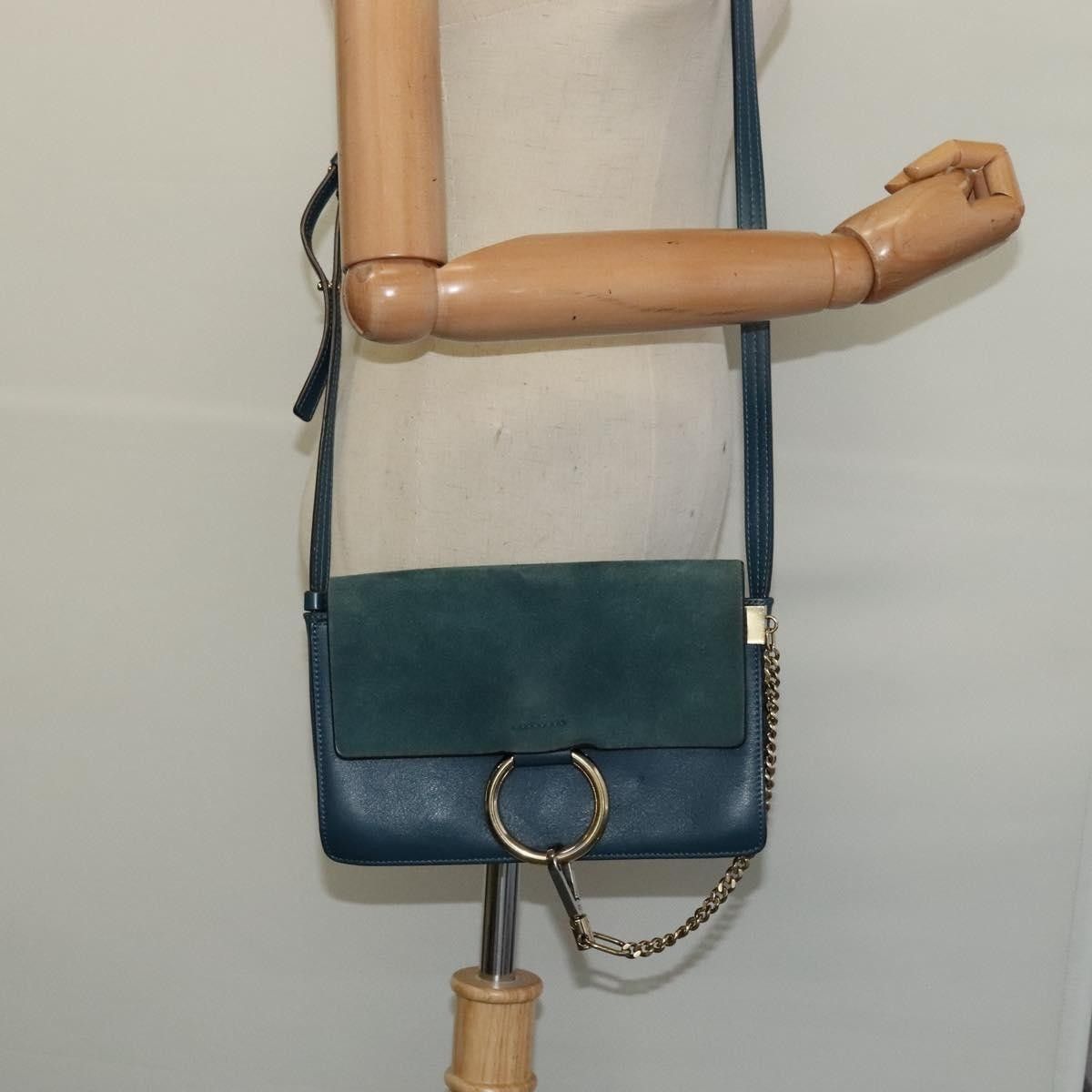 Chloe Chloe Faye Shoulder Bag Leather and Suede Size ONE SIZE - 13 Thumbnail