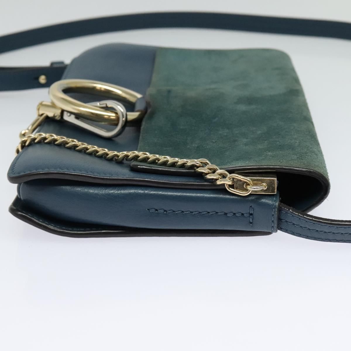 Chloe Chloe Faye Shoulder Bag Leather and Suede Size ONE SIZE - 4 Thumbnail
