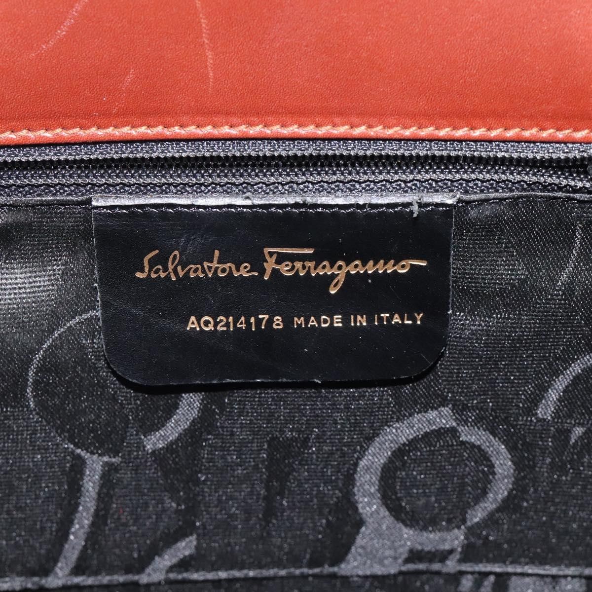 Salvatore Ferragamo Salvatore Ferragamo Convertible Vara Bow Tote Leather Size ONE SIZE - 6 Thumbnail