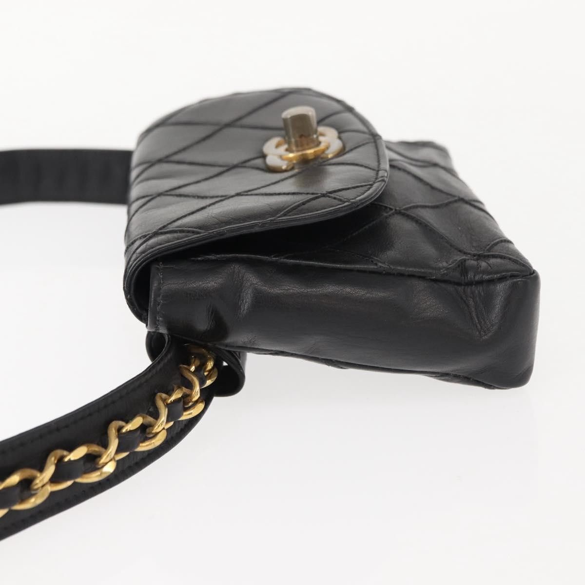 Chanel Chanel Vintage Flap Waist Bag Leather Size ONE SIZE - 4 Thumbnail
