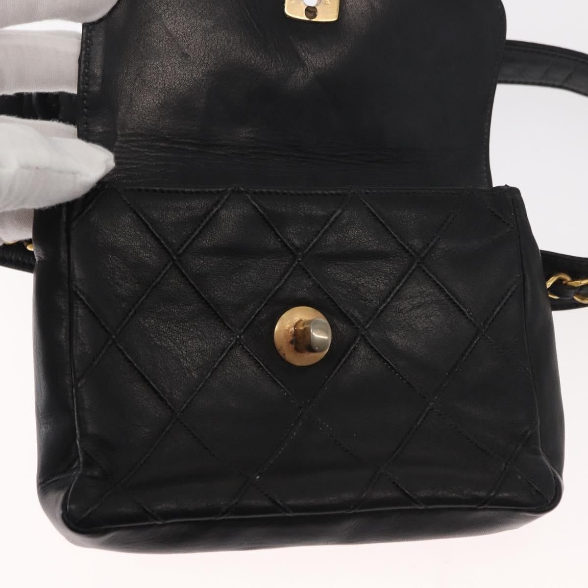 Chanel Chanel Vintage Flap Waist Bag Leather Size ONE SIZE - 19 Thumbnail