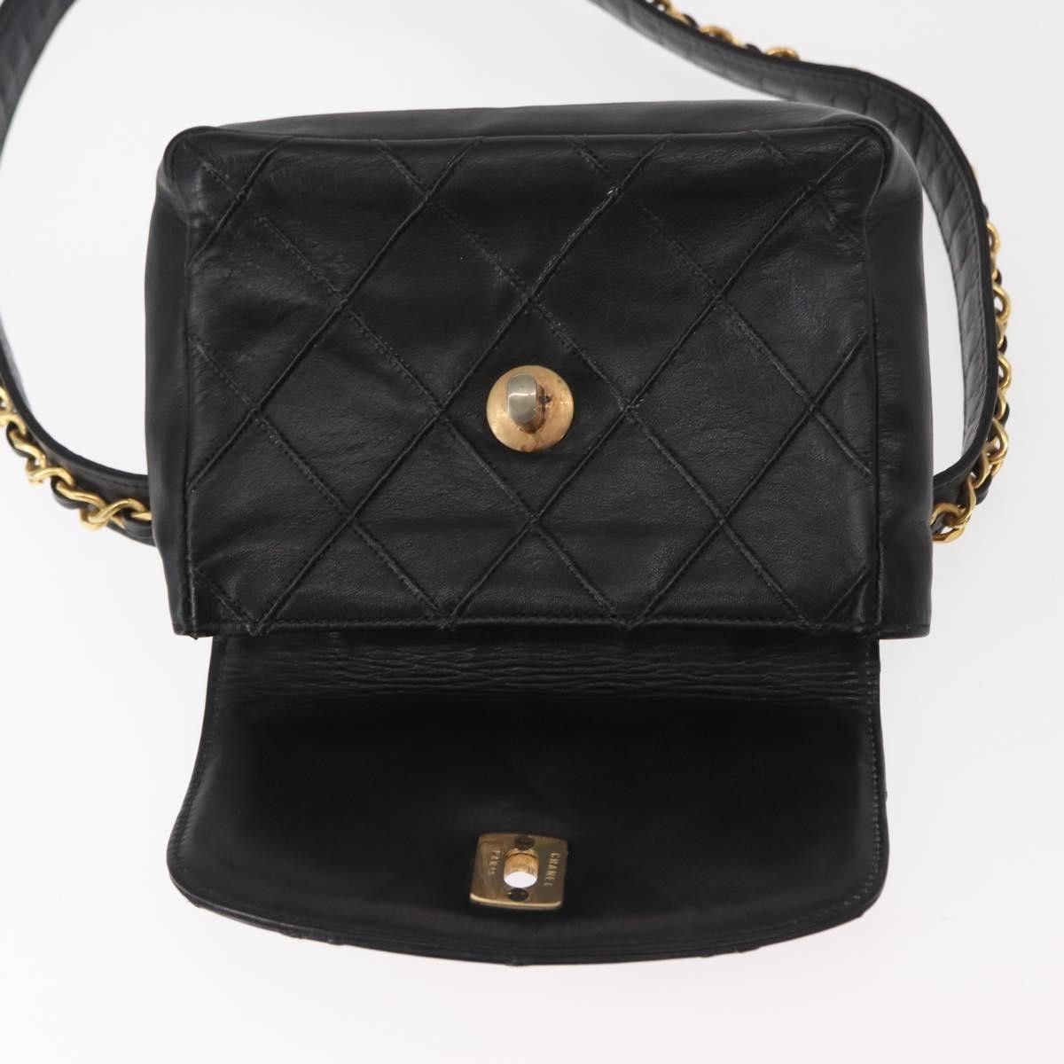 Chanel Chanel Vintage Flap Waist Bag Leather Size ONE SIZE - 17 Thumbnail