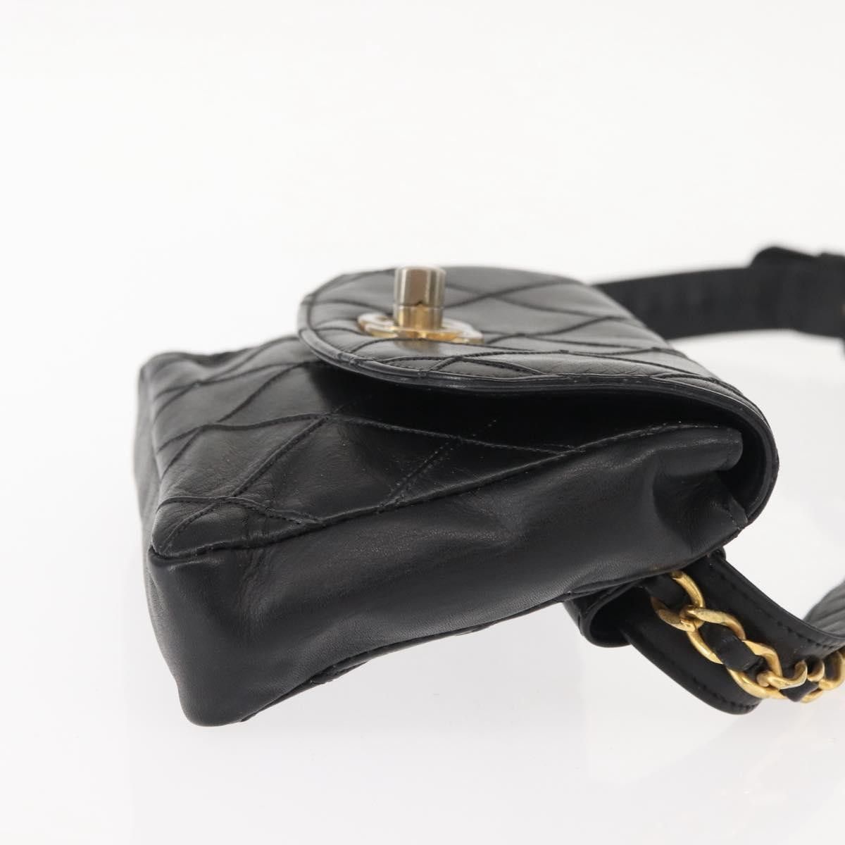 Chanel Chanel Vintage Flap Waist Bag Leather Size ONE SIZE - 3 Thumbnail
