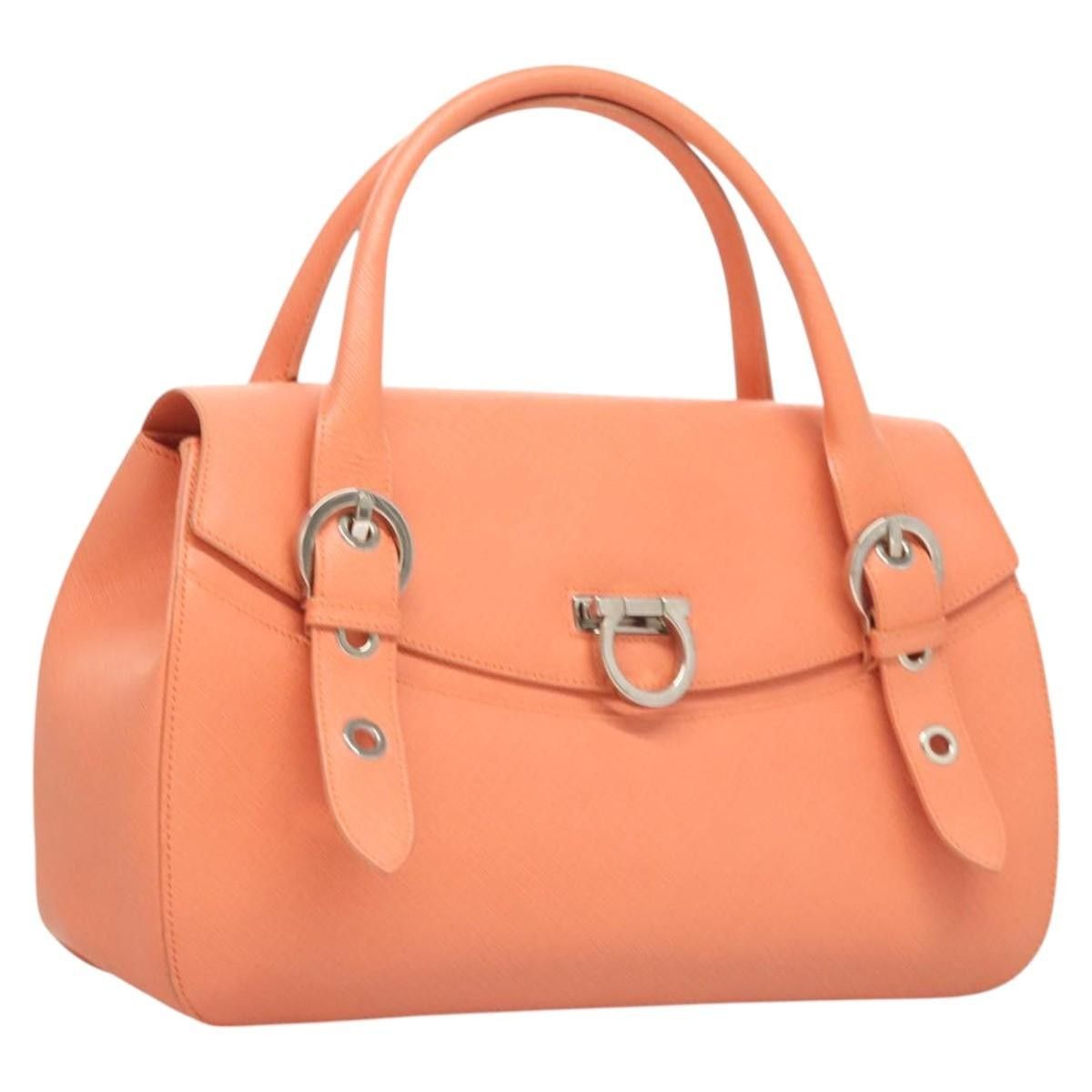 Salvatore Ferragamo Salvatore Ferragamo Gancini handbag Leather Size ONE SIZE - 18 Thumbnail