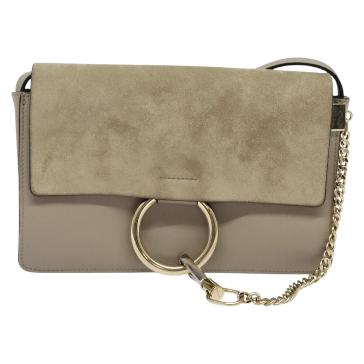 Chloe Chloe Faye Leather and Suede Size ONE SIZE - 18 Thumbnail
