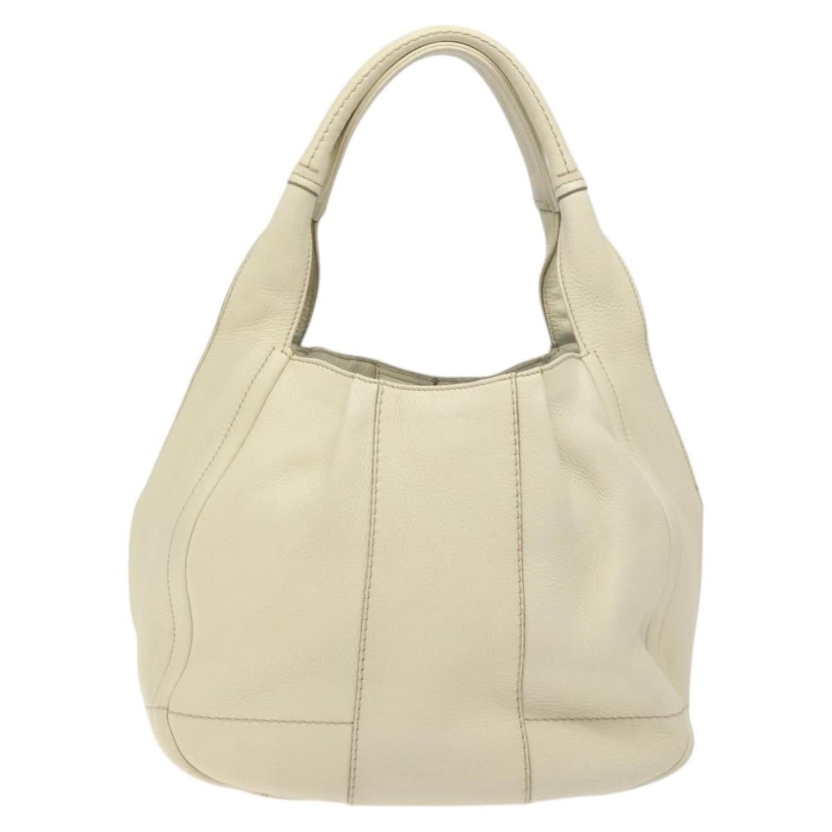 Salvatore Ferragamo Salvatore Ferragamo Gancini Hobo Stitched Leather Size ONE SIZE - 2 Thumbnail