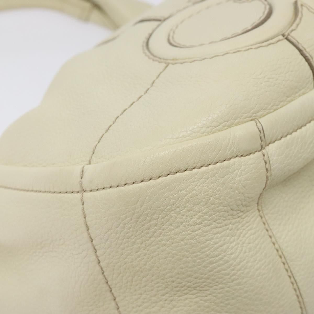 Salvatore Ferragamo Salvatore Ferragamo Gancini Hobo Stitched Leather Size ONE SIZE - 10 Thumbnail