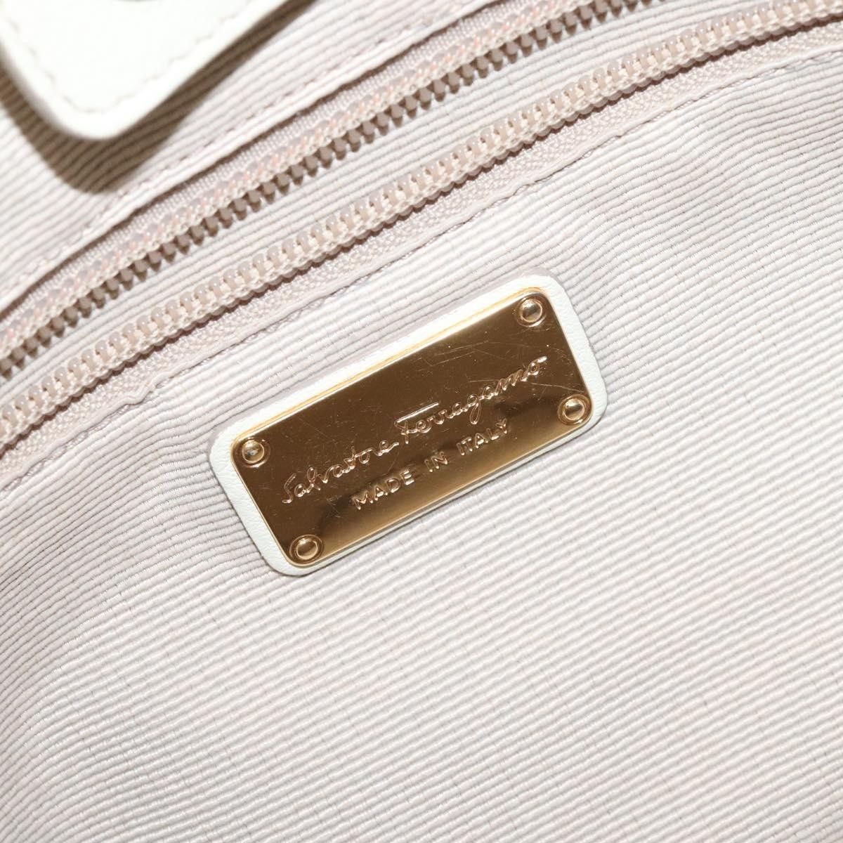 Salvatore Ferragamo Salvatore Ferragamo Gancini Hobo Stitched Leather Size ONE SIZE - 7 Thumbnail