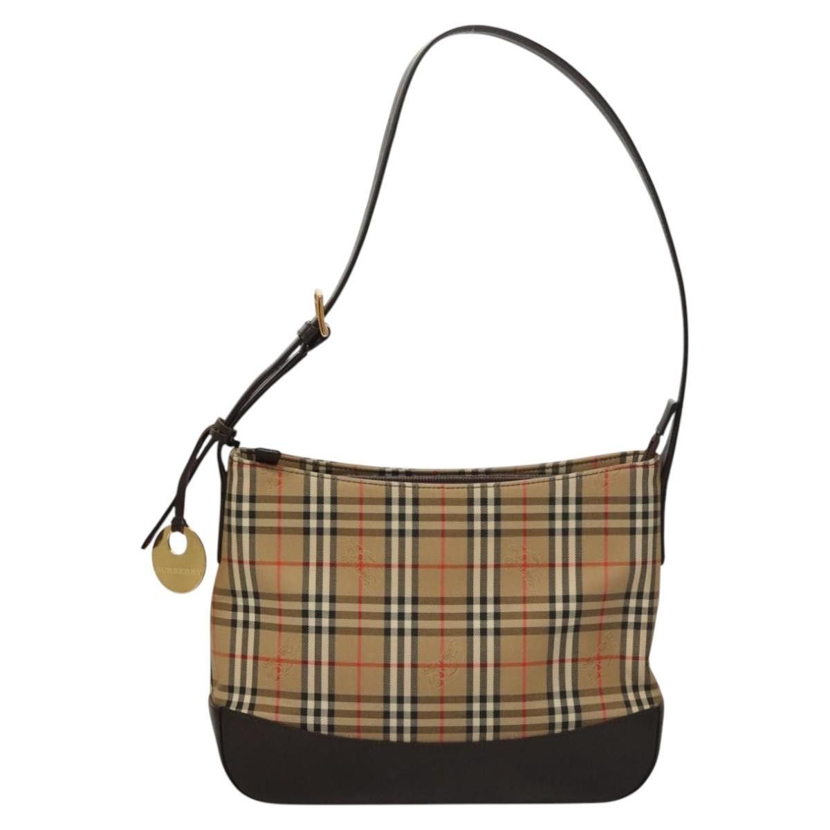 Burberry Burberry Shoulder Bag Nova Check Canvas Size ONE SIZE - 16 Thumbnail