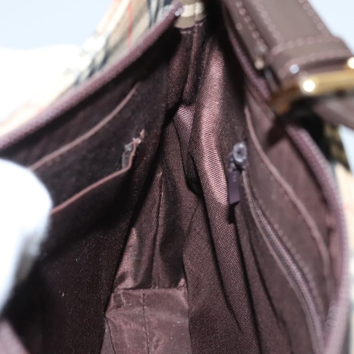 Burberry Burberry Shoulder Bag Nova Check Canvas Size ONE SIZE - 20 Thumbnail