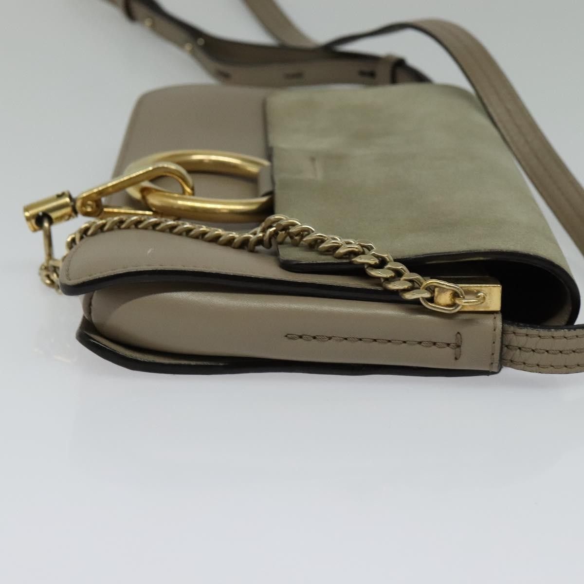 Chloe Chloe Faye Crossbody Leather and Suede Size ONE SIZE - 4 Thumbnail