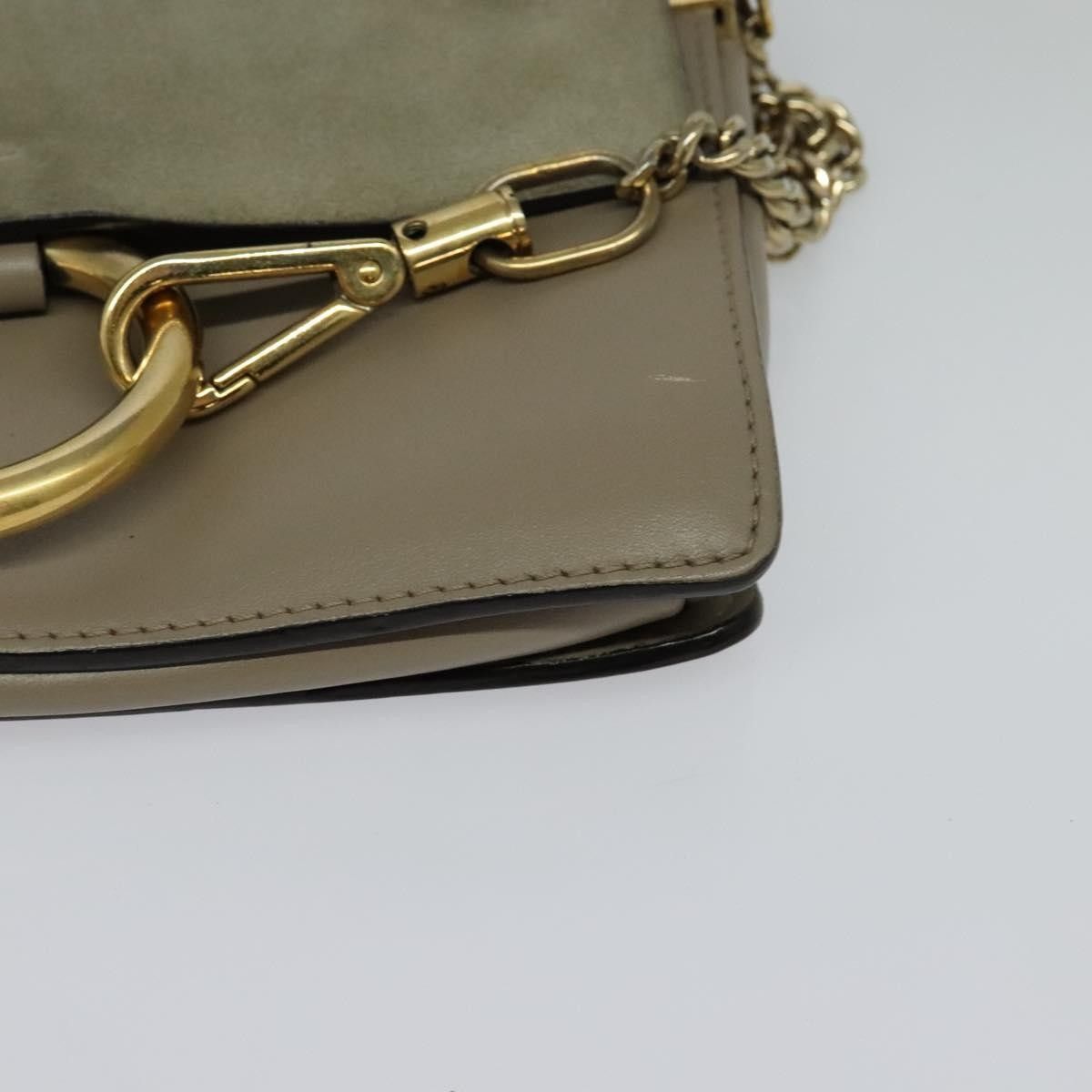 Chloe Chloe Faye Crossbody Leather and Suede Size ONE SIZE - 9 Thumbnail