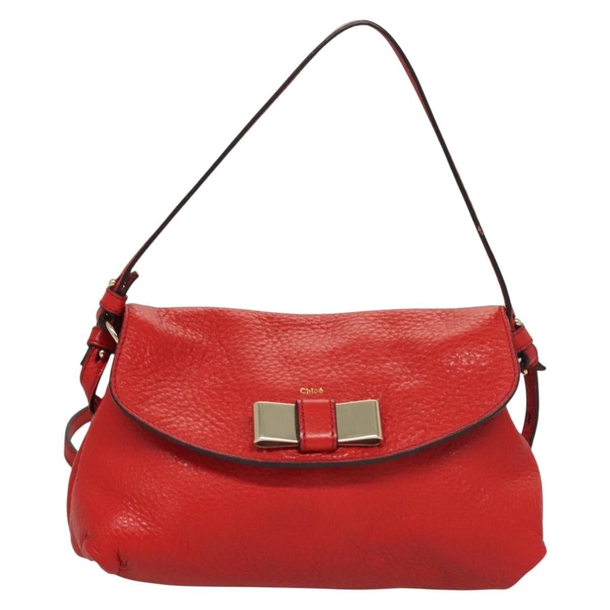 Chloe Chloe Lily Handbag Leather Size ONE SIZE - 17 Thumbnail
