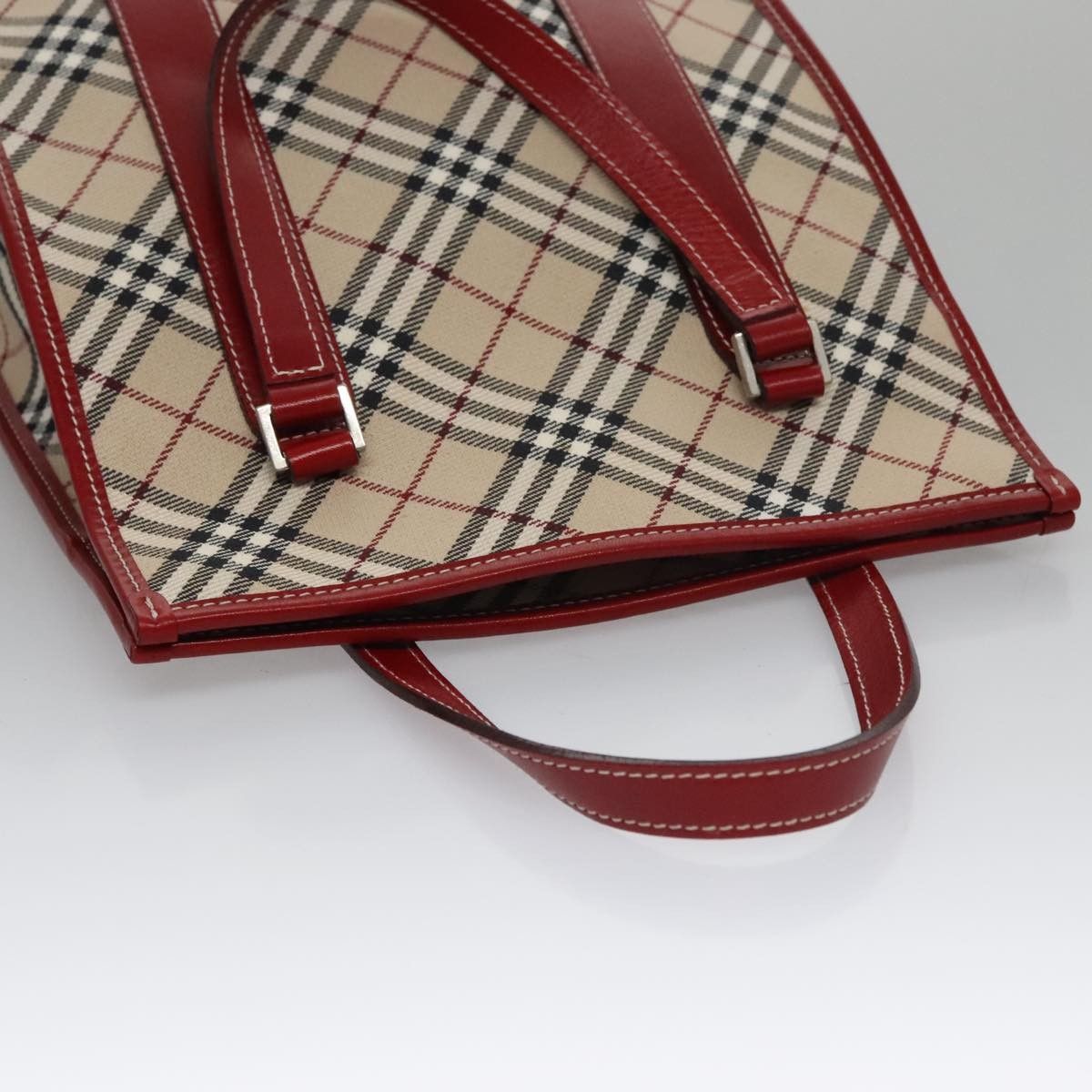Burberry Burberry Nova Check Tote Canvas and Leather Size ONE SIZE - 14 Thumbnail