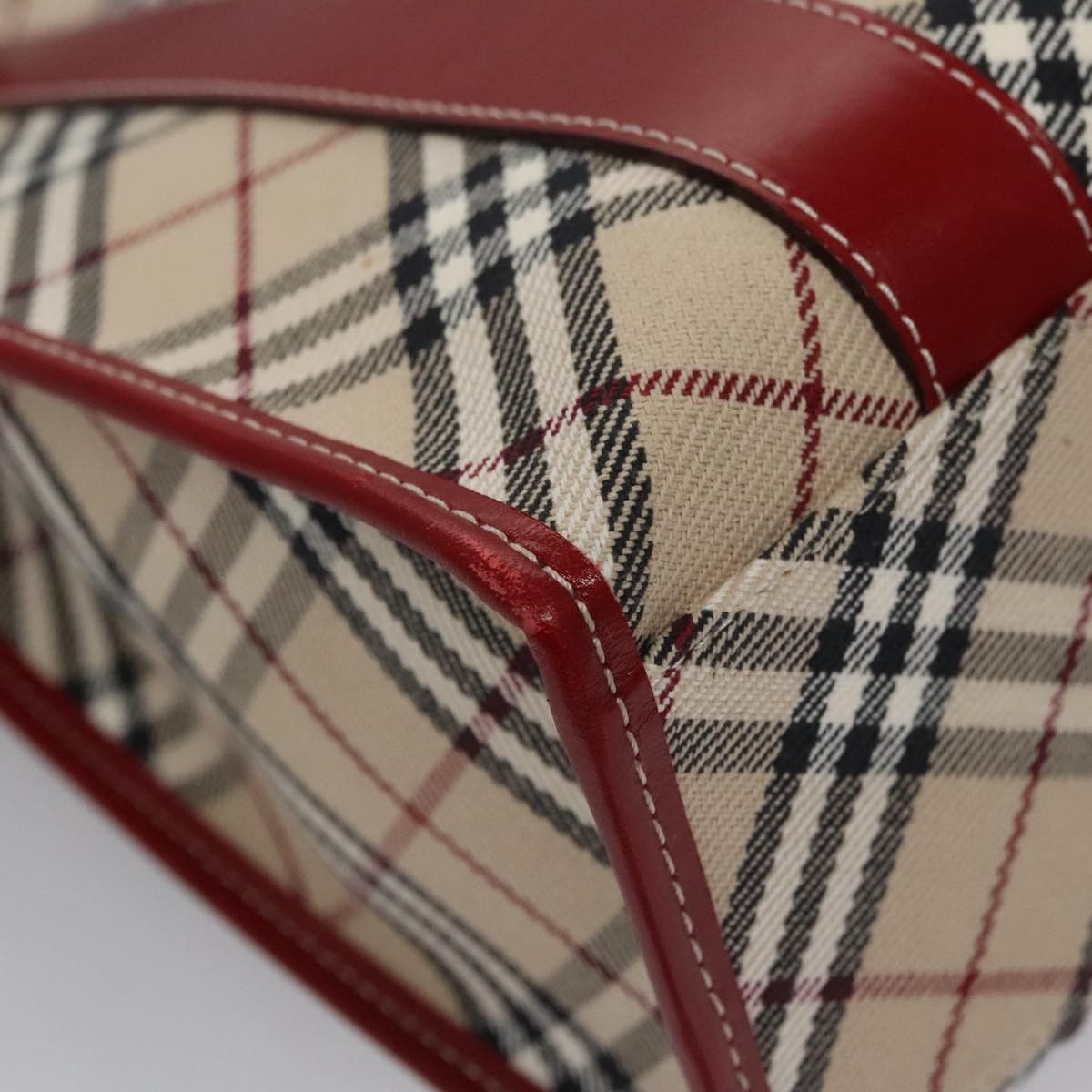 Burberry Burberry Nova Check Tote Canvas and Leather Size ONE SIZE - 9 Thumbnail