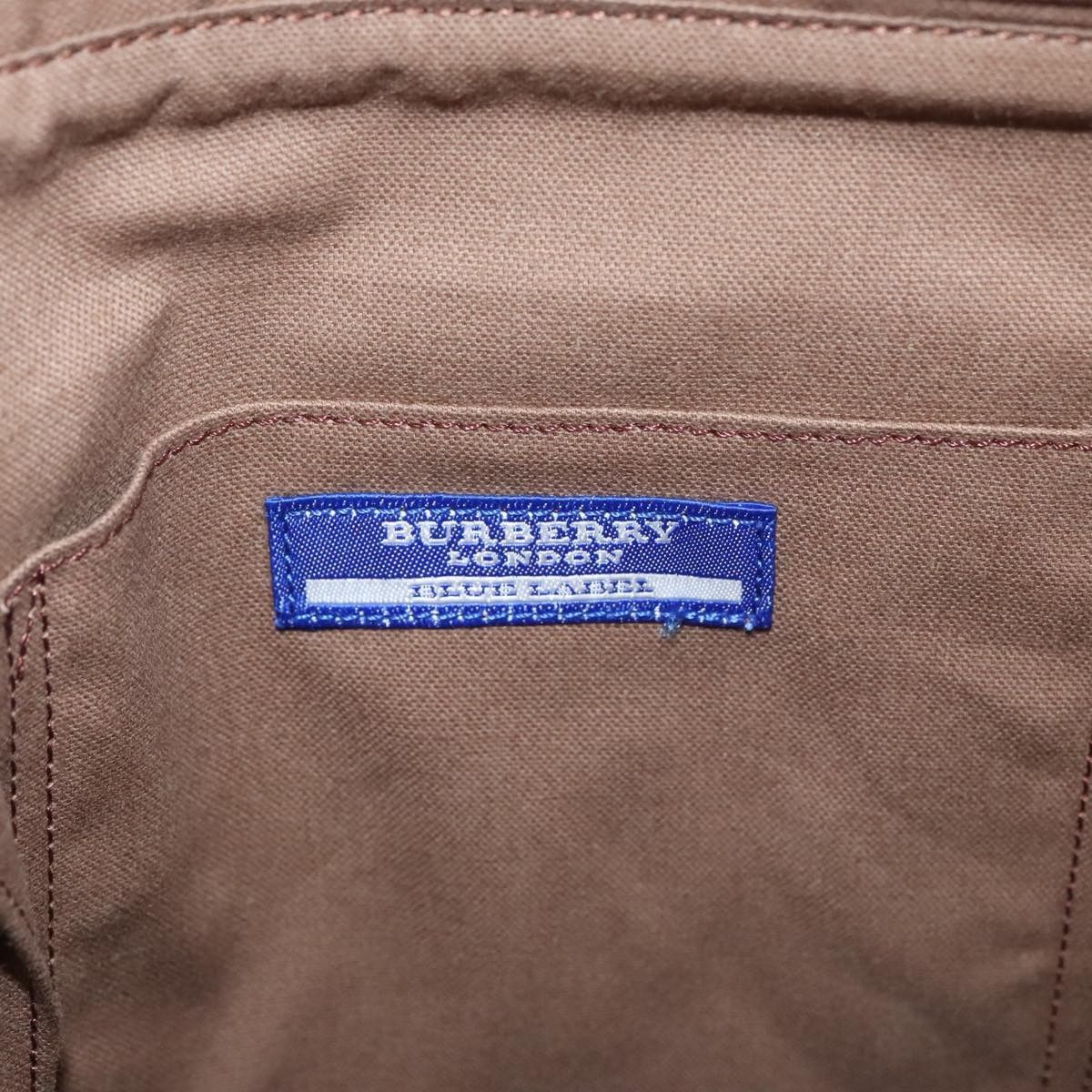 Burberry Burberry Nova Check Tote Canvas and Leather Size ONE SIZE - 6 Thumbnail