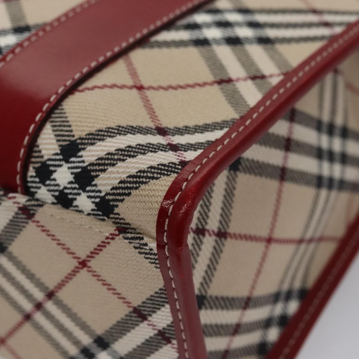 Burberry Burberry Nova Check Tote Canvas and Leather Size ONE SIZE - 11 Thumbnail
