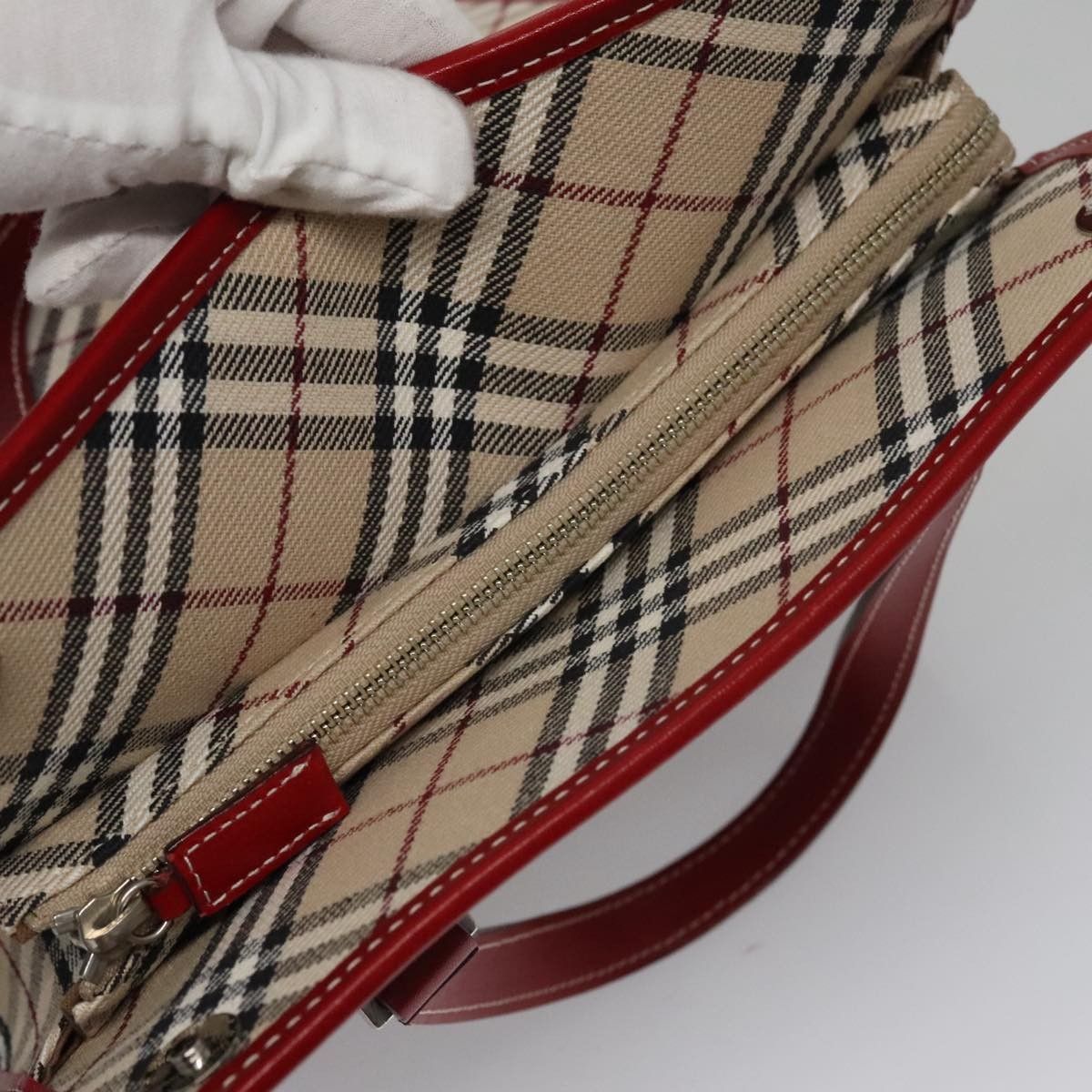 Burberry Burberry Nova Check Tote Canvas and Leather Size ONE SIZE - 16 Thumbnail