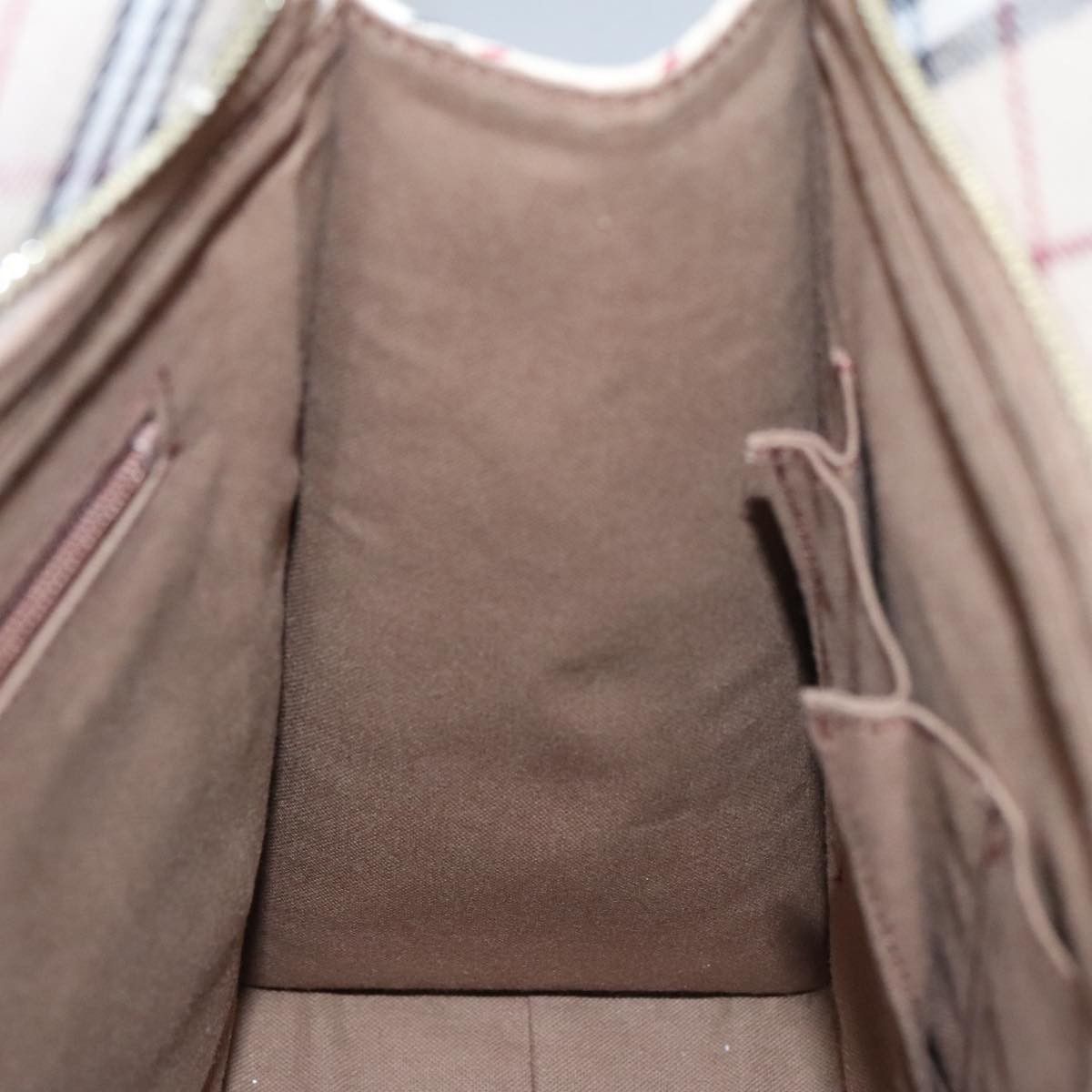 Burberry Burberry Nova Check Tote Canvas and Leather Size ONE SIZE - 21 Thumbnail