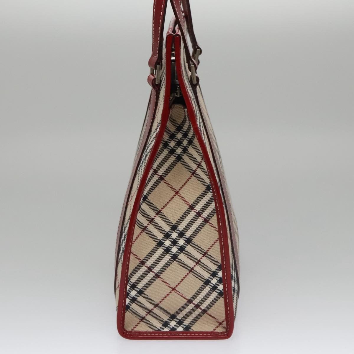 Burberry Burberry Nova Check Tote Canvas and Leather Size ONE SIZE - 3 Thumbnail