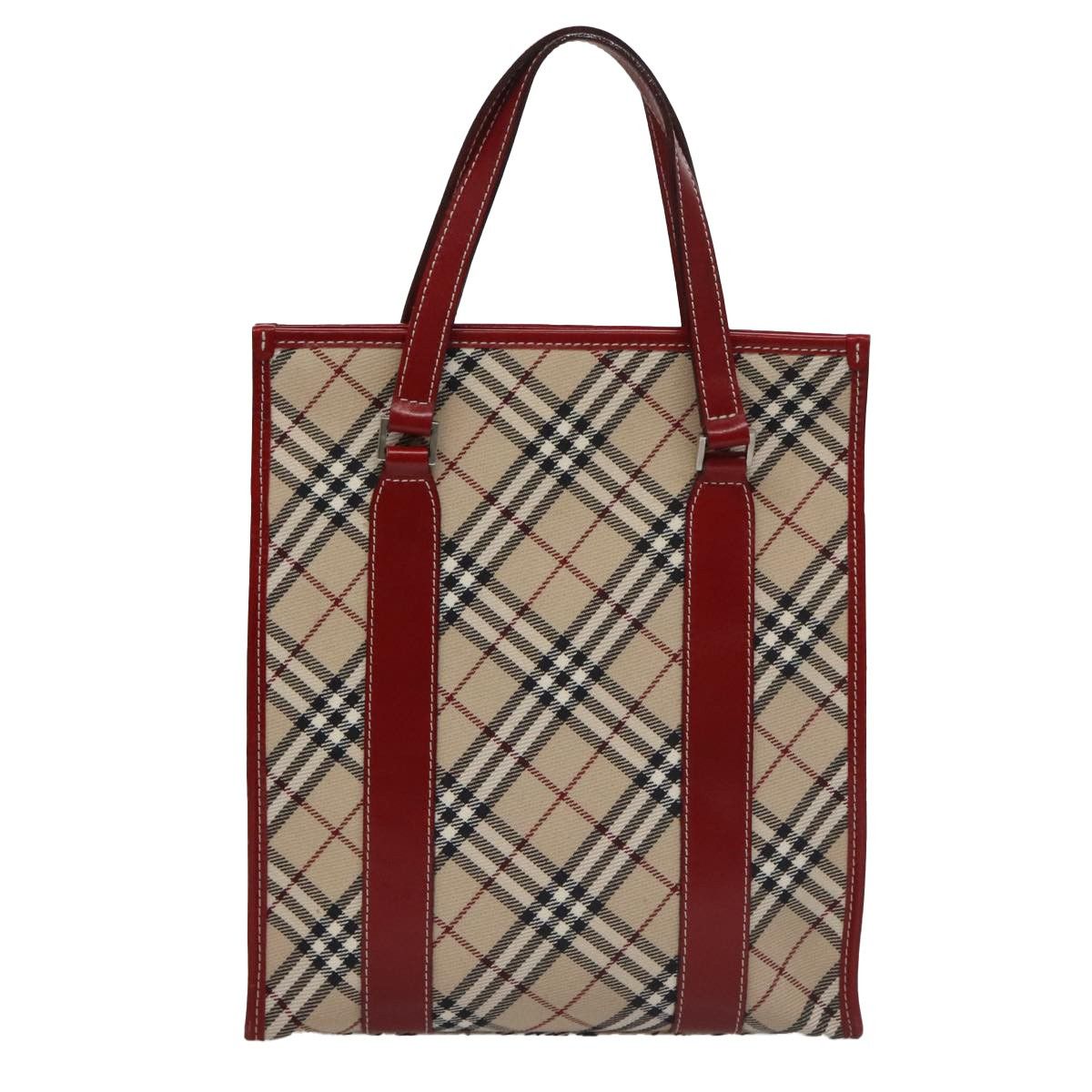Burberry Burberry Nova Check Tote Canvas and Leather Size ONE SIZE - 18 Thumbnail