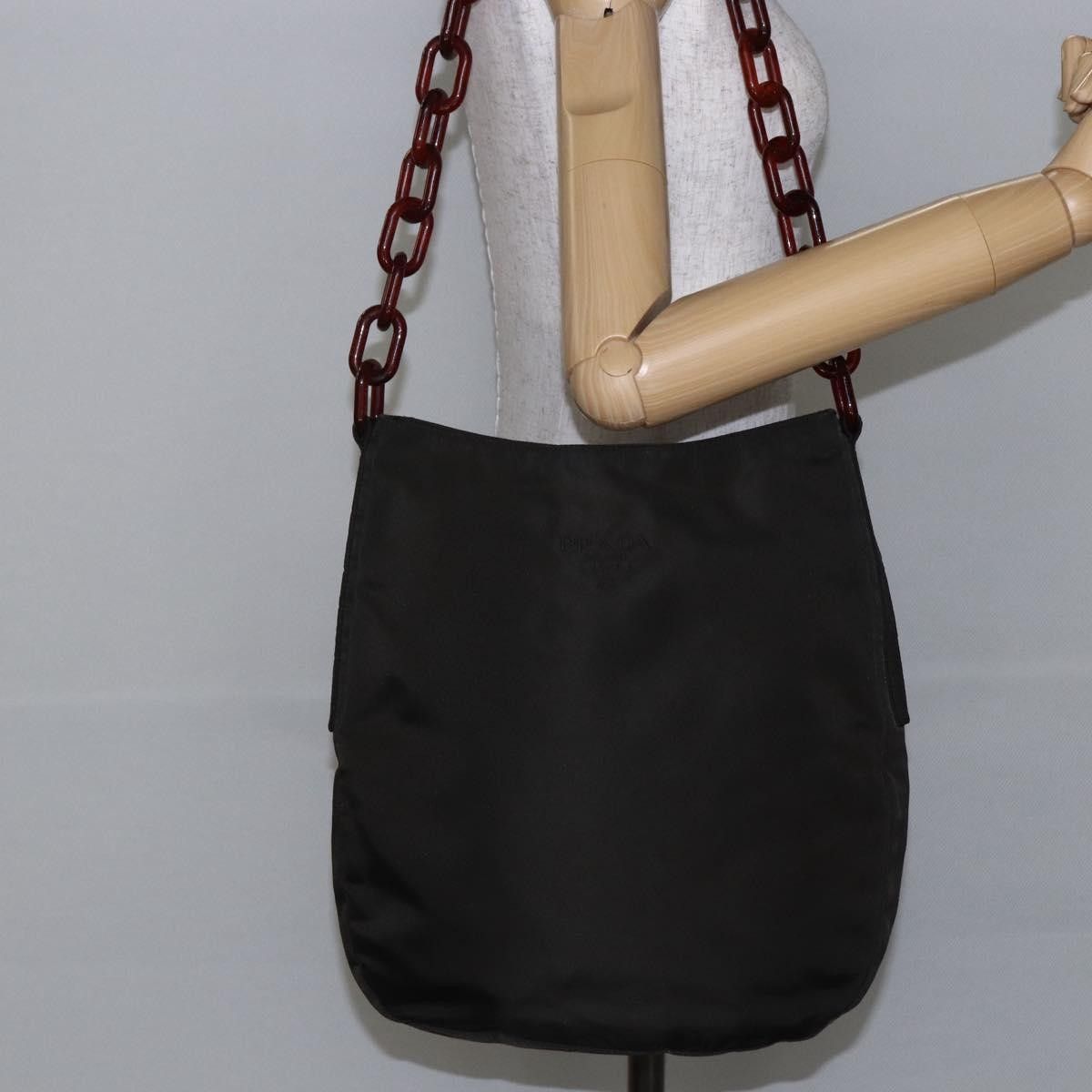 Prada Prada Resin chain shoulder bag Nylon Size ONE SIZE - 16 Thumbnail