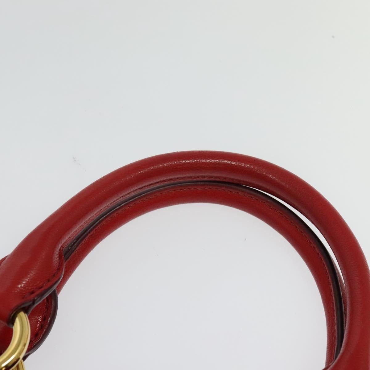 Miu Miu Miu Miu Madras Convertible Lock Tote Leather Size ONE SIZE - 19 Thumbnail