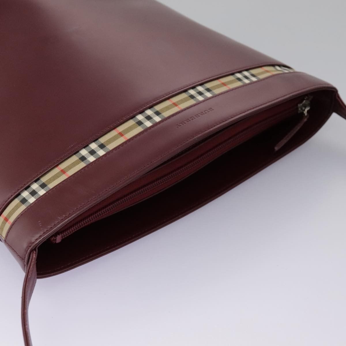 Burberry Burberry Shoulder Bag Leather Size ONE SIZE - 15 Thumbnail