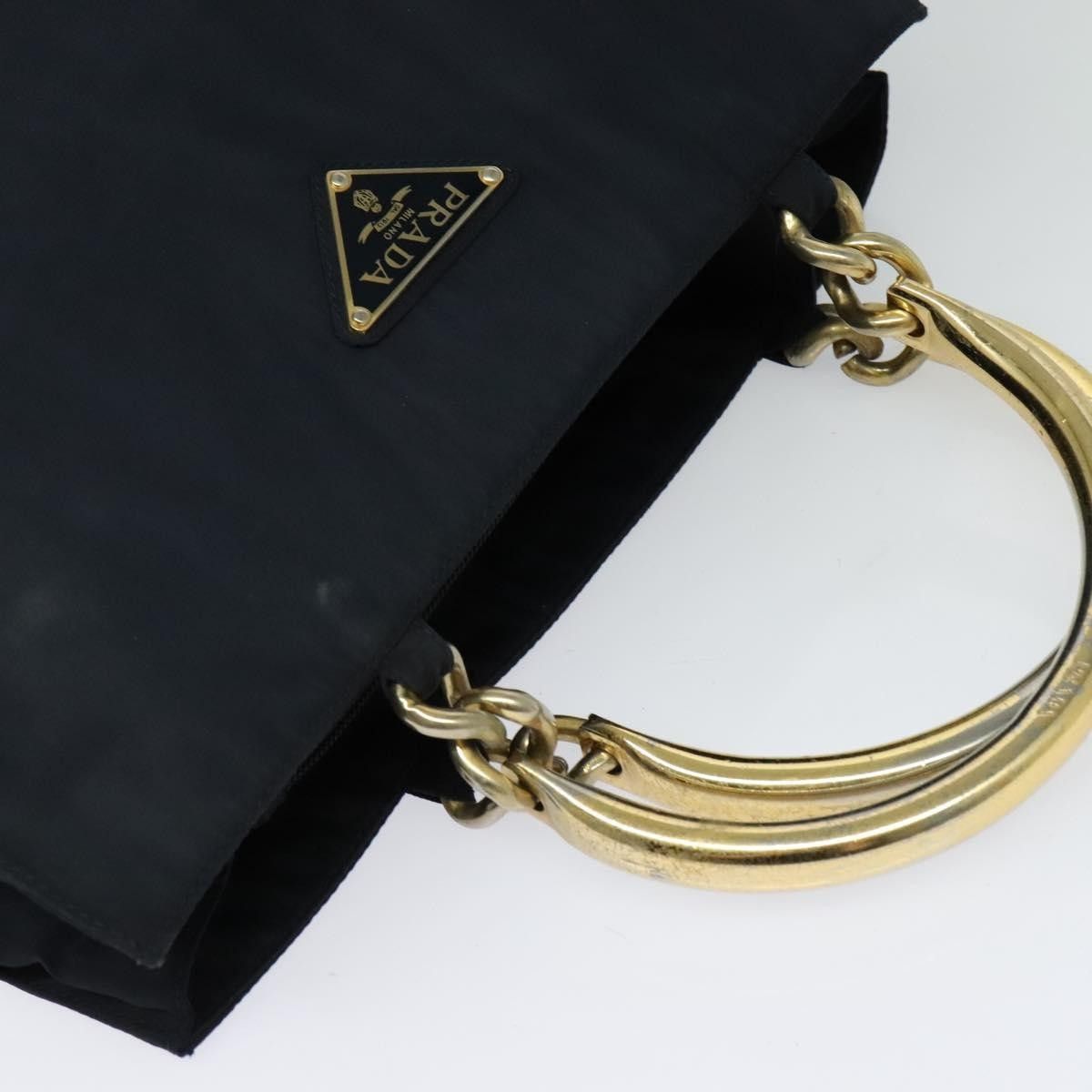 Prada Prada Metal Handles Tote Tessuto Size ONE SIZE - 15 Thumbnail