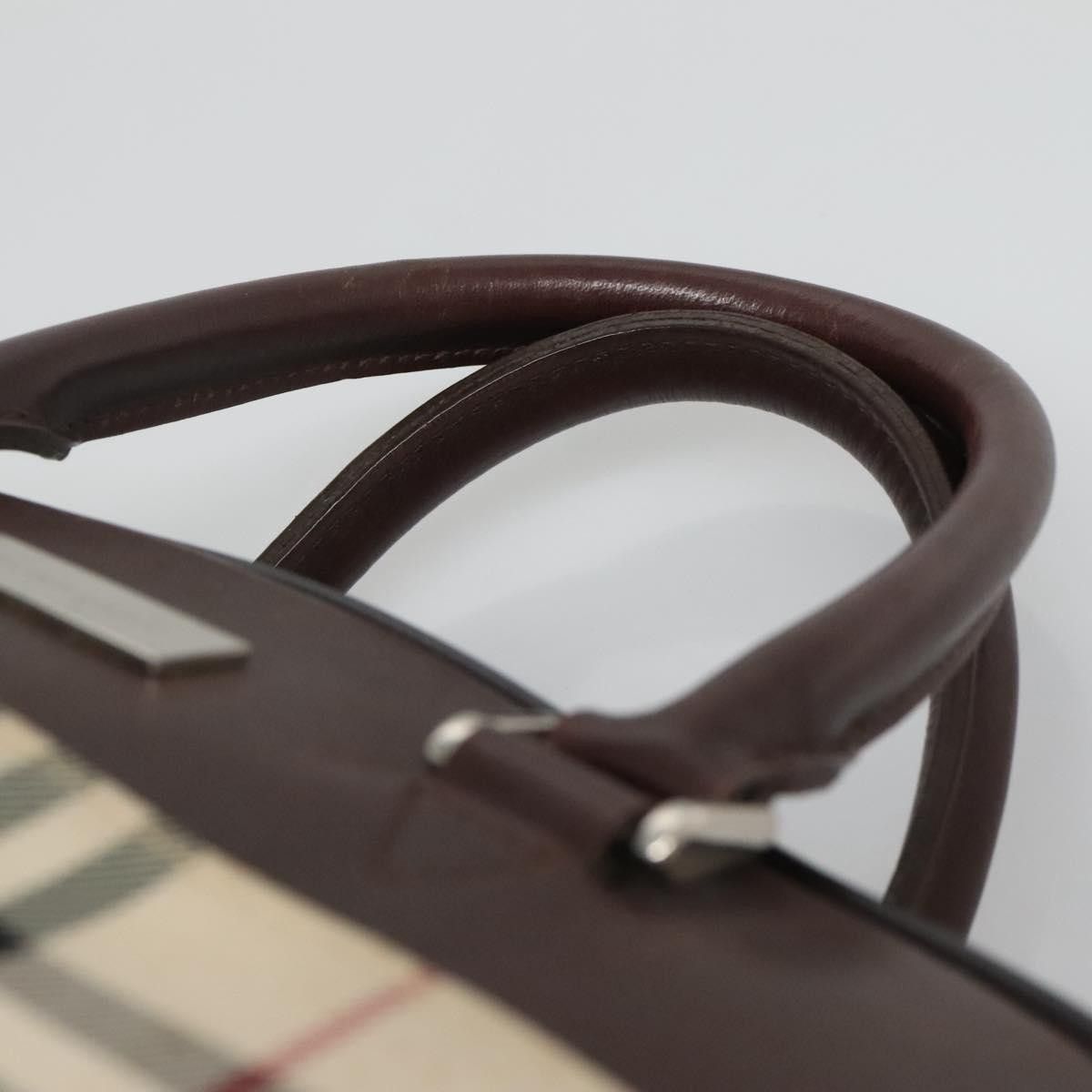 Burberry Burberry Nova Check Bowling Bag Canvas Size ONE SIZE - 14 Thumbnail