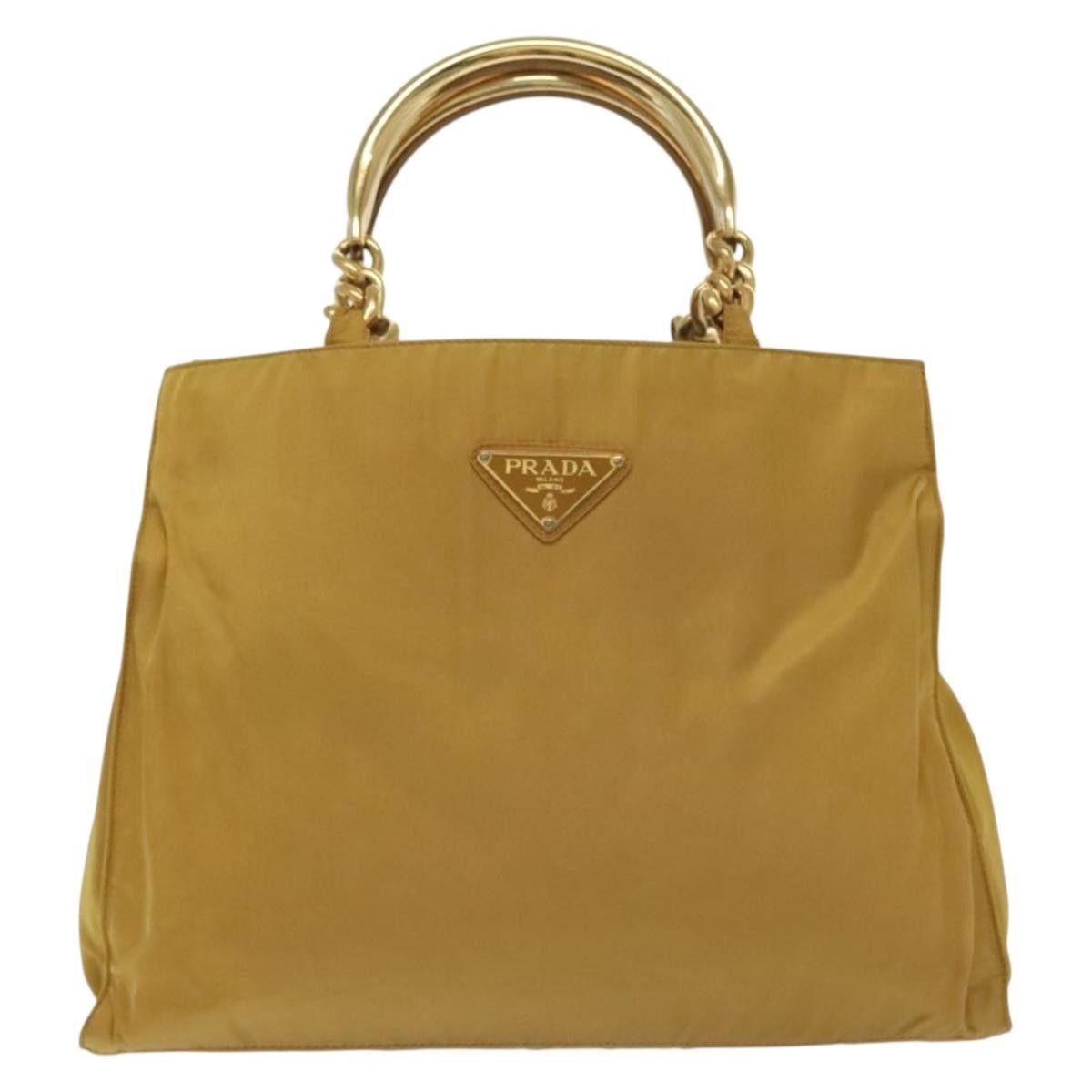 Prada Prada Metal Handles Tote Tessuto Size ONE SIZE - 17 Thumbnail