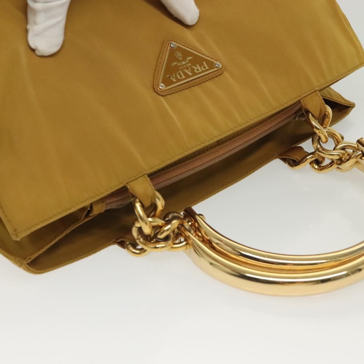Prada Prada Metal Handles Tote Tessuto Size ONE SIZE - 14 Thumbnail