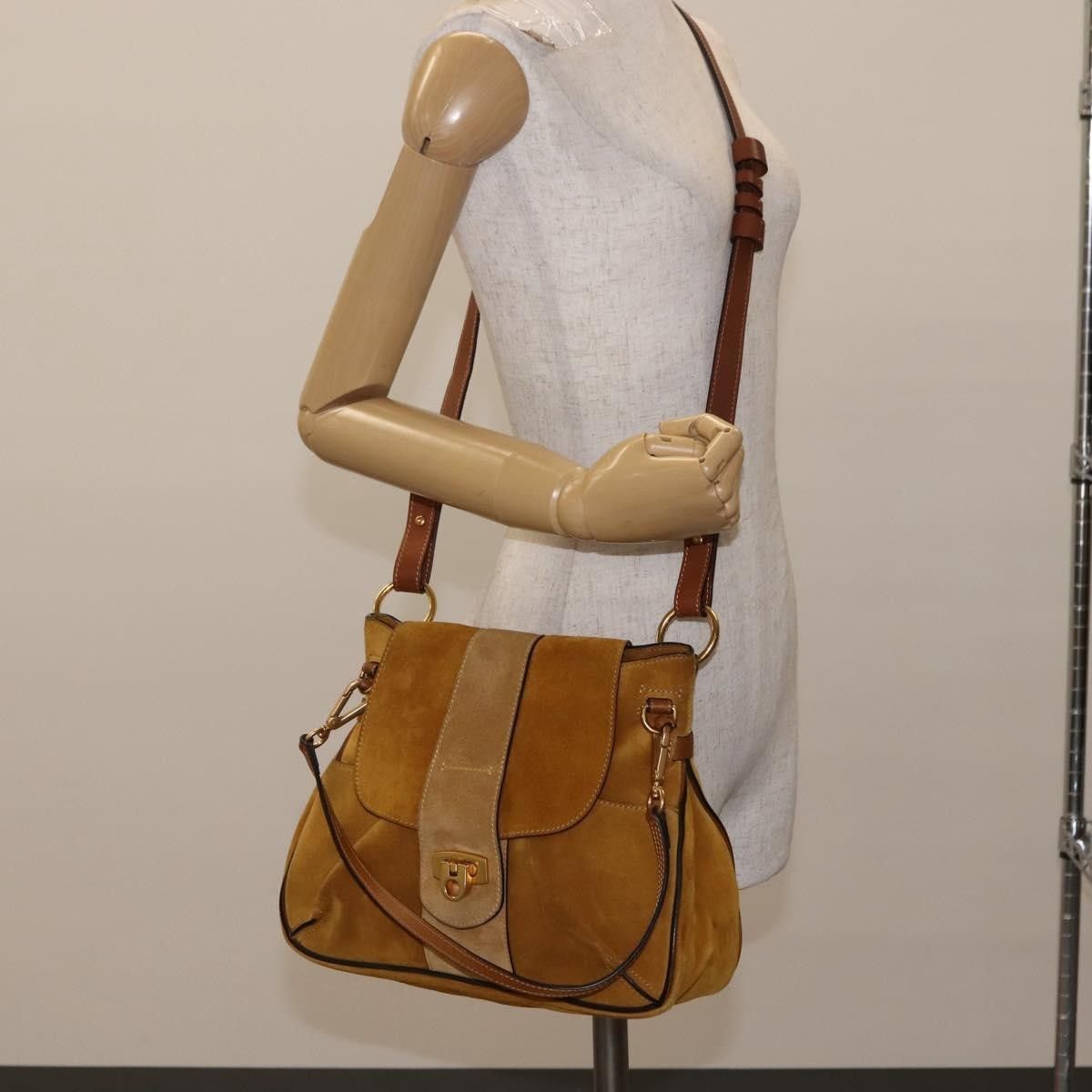 Chloe Chloe Lexa Crossbody Bag Suede Size ONE SIZE - 14 Thumbnail