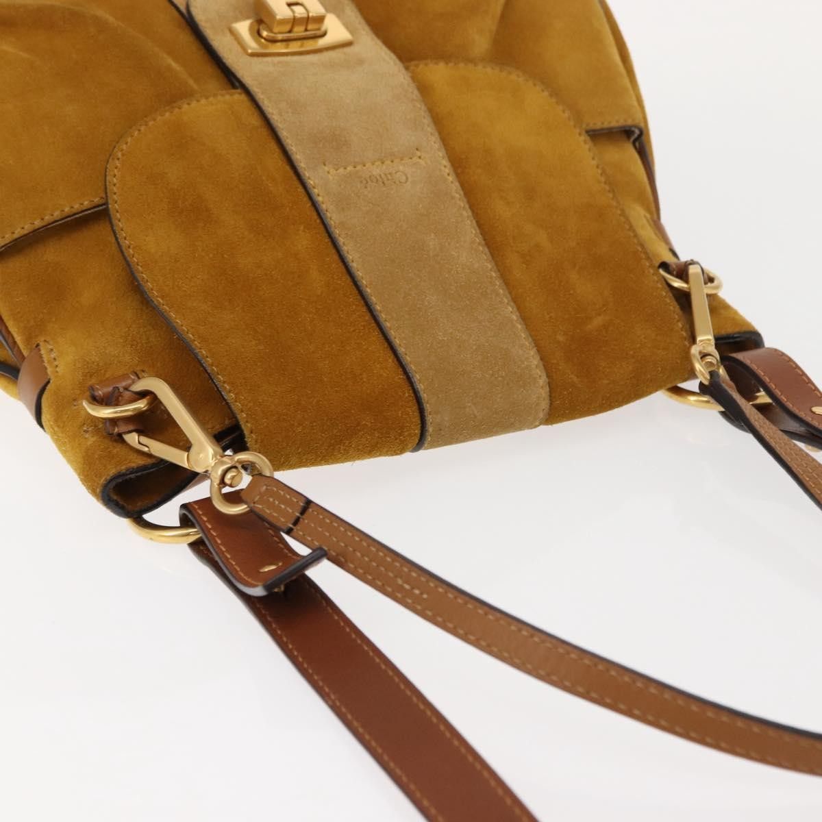 Chloe Chloe Lexa Crossbody Bag Suede Size ONE SIZE - 15 Thumbnail