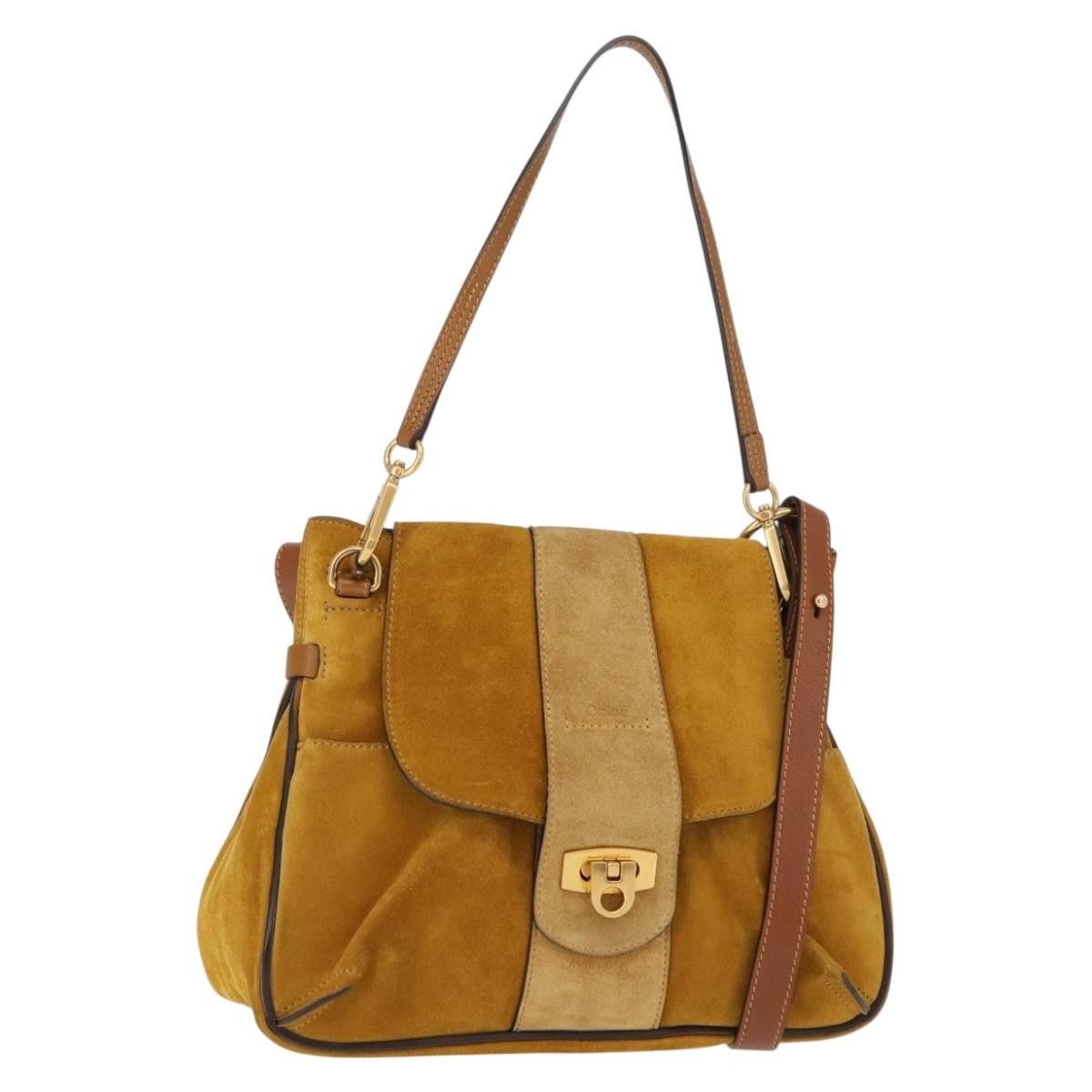 Chloe Chloe Lexa Crossbody Bag Suede Size ONE SIZE - 16 Thumbnail