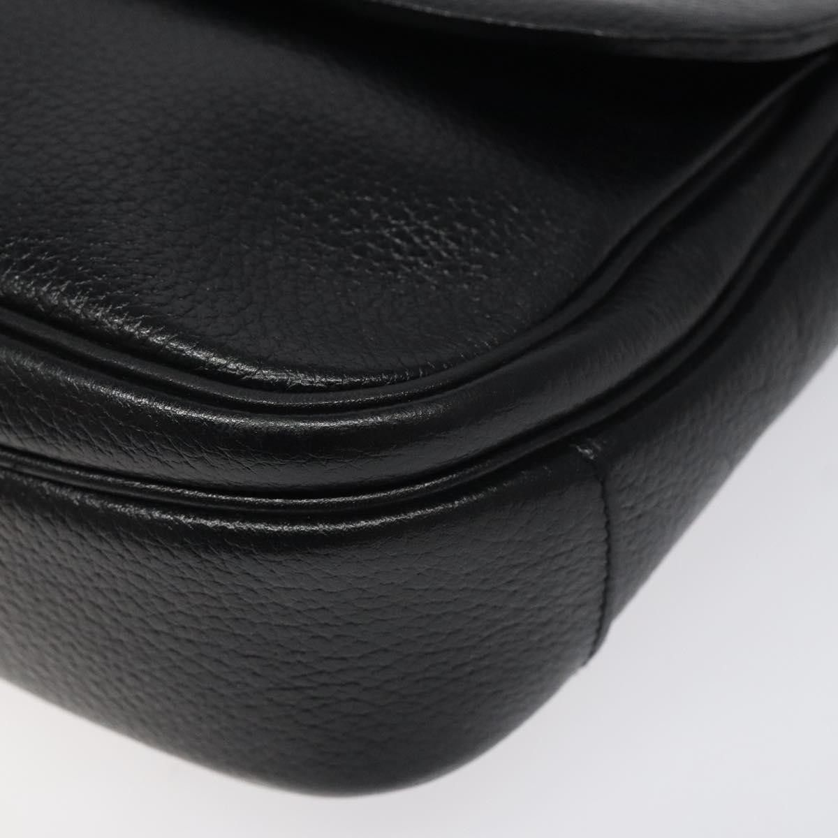 Burberry Burberry Flap Shoulder Bag Leather Size ONE SIZE - 9 Thumbnail