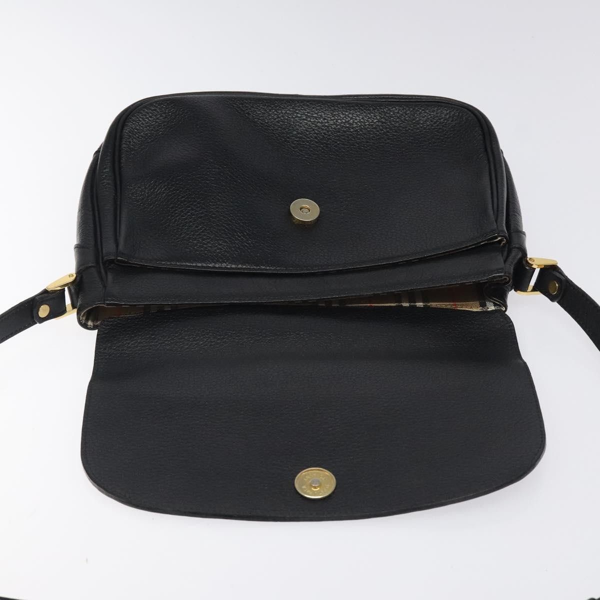 Burberry Burberry Flap Shoulder Bag Leather Size ONE SIZE - 17 Thumbnail