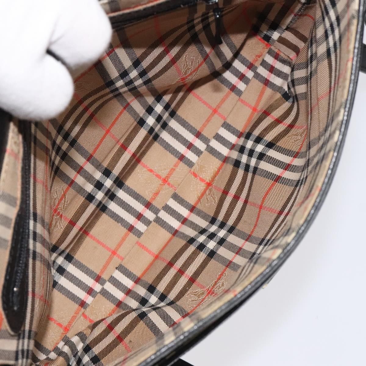 Burberry Burberry Flap Shoulder Bag Leather Size ONE SIZE - 5 Thumbnail