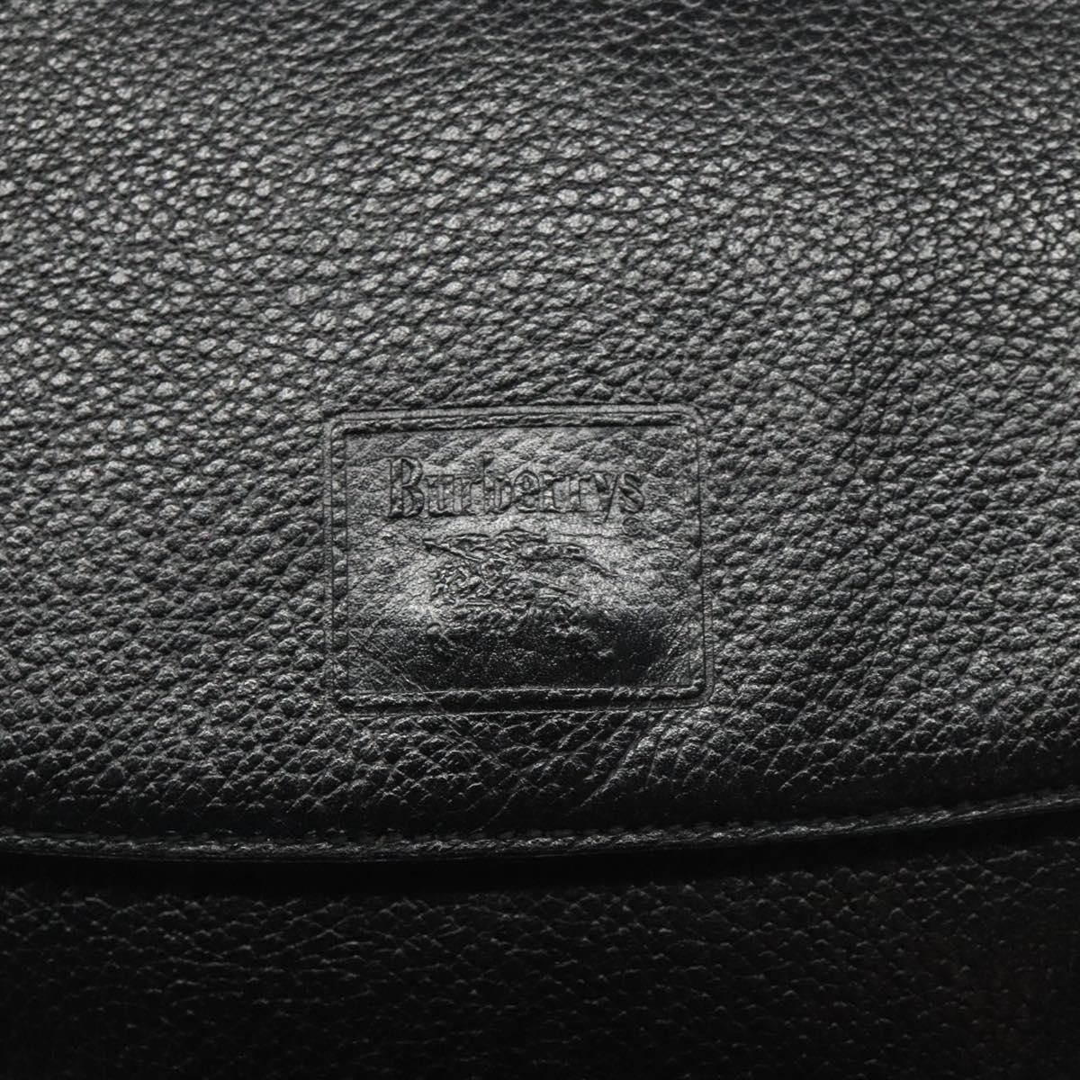 Burberry Burberry Flap Shoulder Bag Leather Size ONE SIZE - 6 Thumbnail