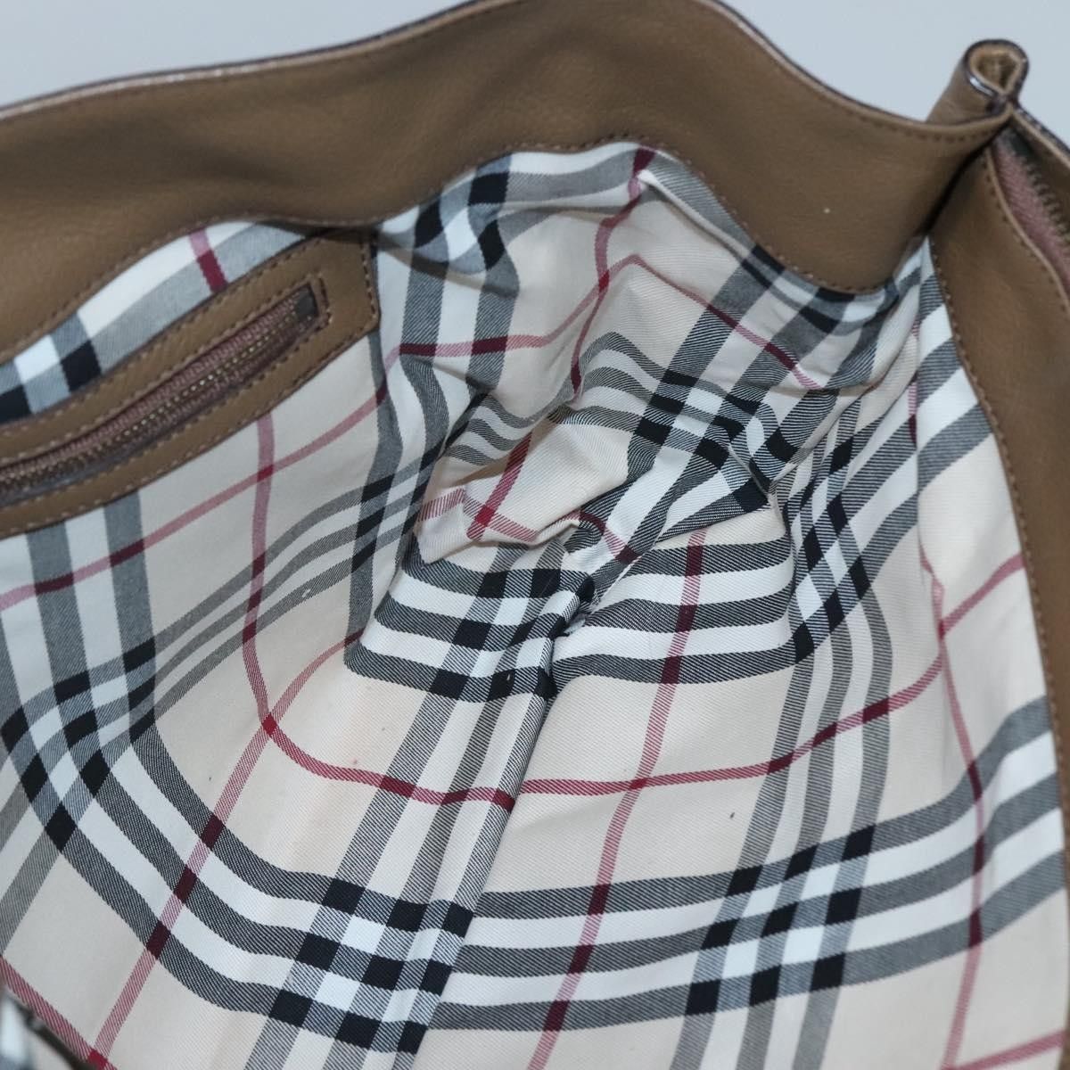 Burberry Burberry Nova Check Tote Leather Size ONE SIZE - 19 Thumbnail