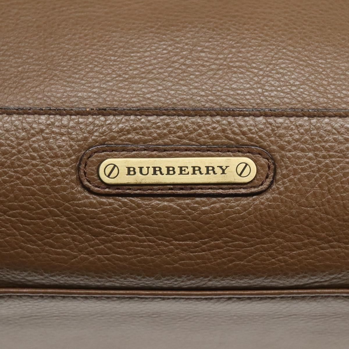 Burberry Burberry Nova Check Tote Leather Size ONE SIZE - 18 Thumbnail