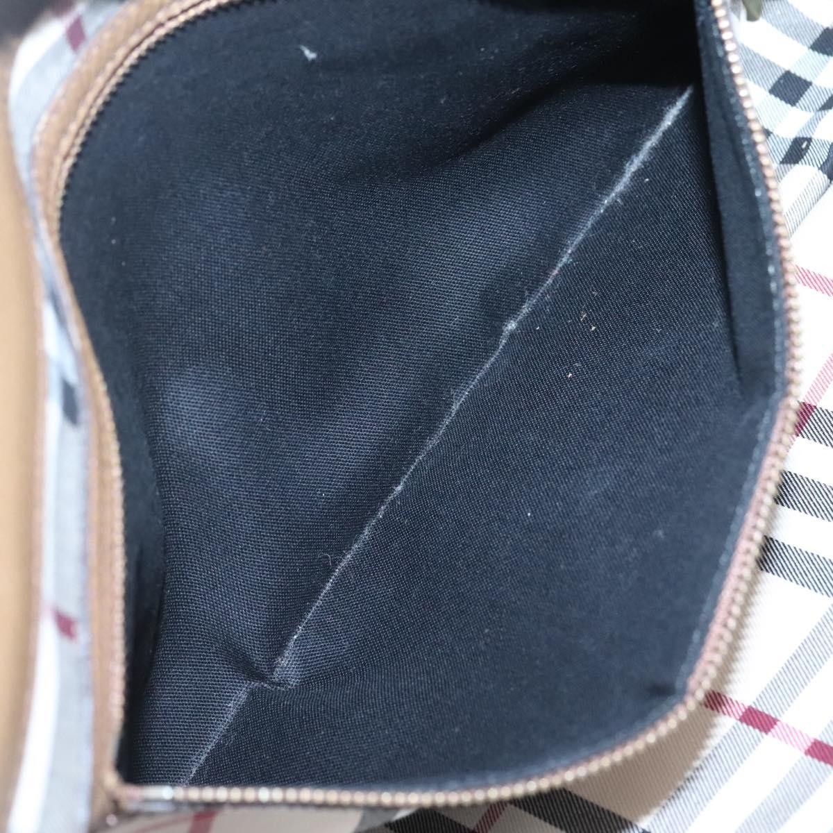 Burberry Burberry Nova Check Tote Leather Size ONE SIZE - 15 Thumbnail