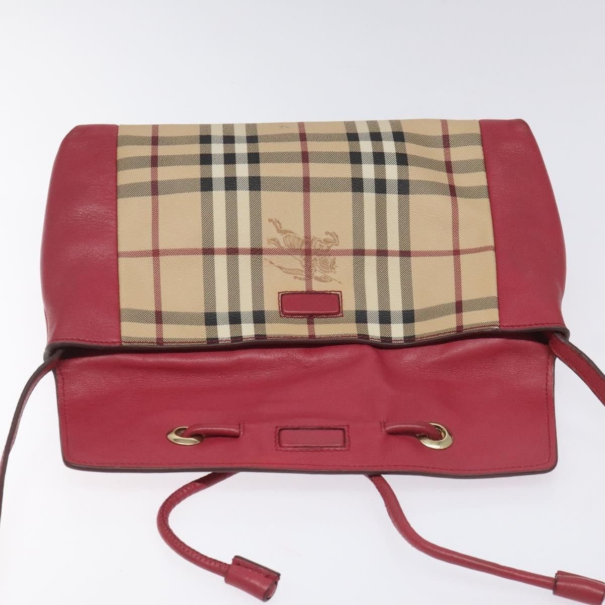 Burberry Burberry Flap Shoulder Bag Nova Check Coated Canvas Size ONE SIZE - 14 Thumbnail