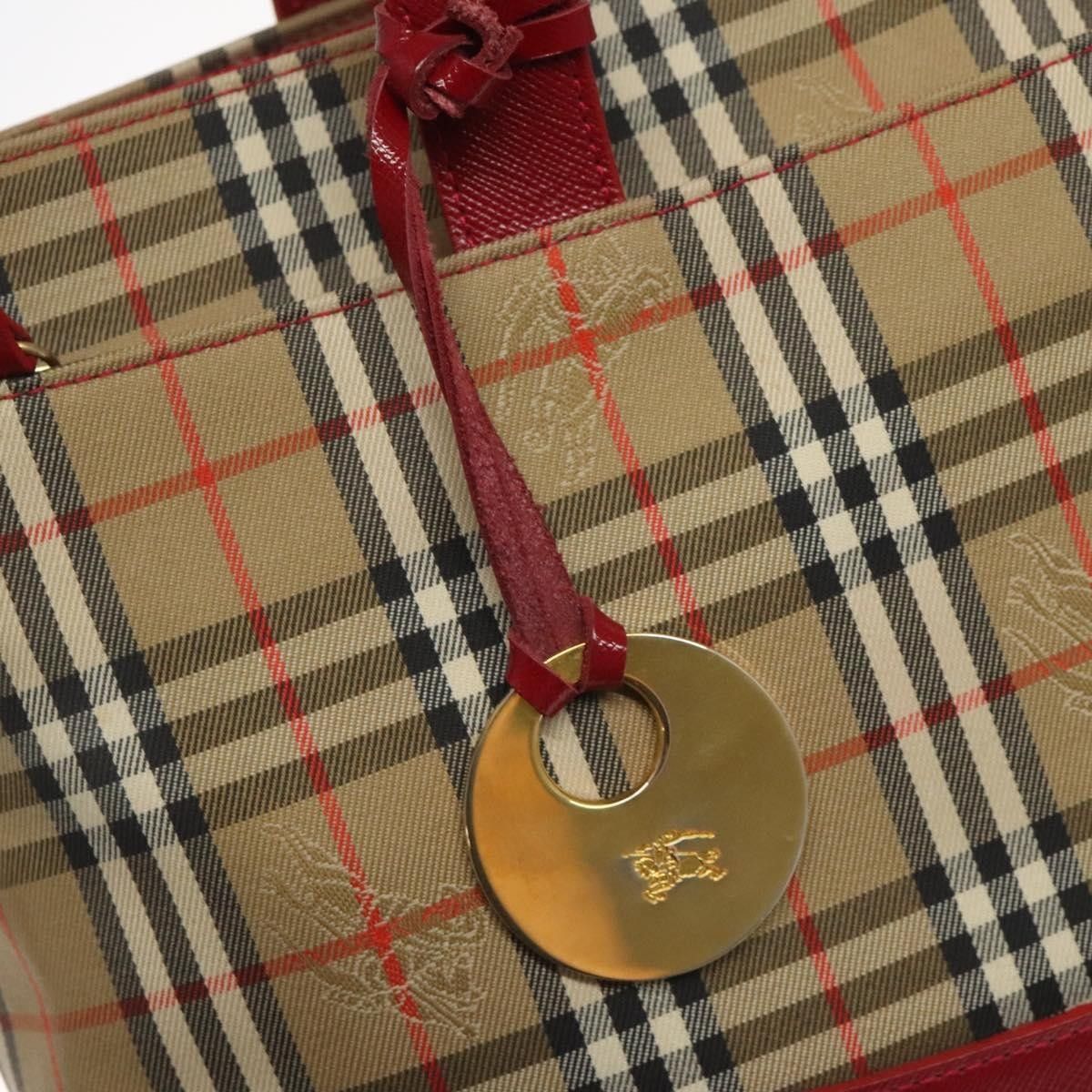 Burberry Burberry Nova Check Handbag Nova Check Canvas Size ONE SIZE - 12 Thumbnail