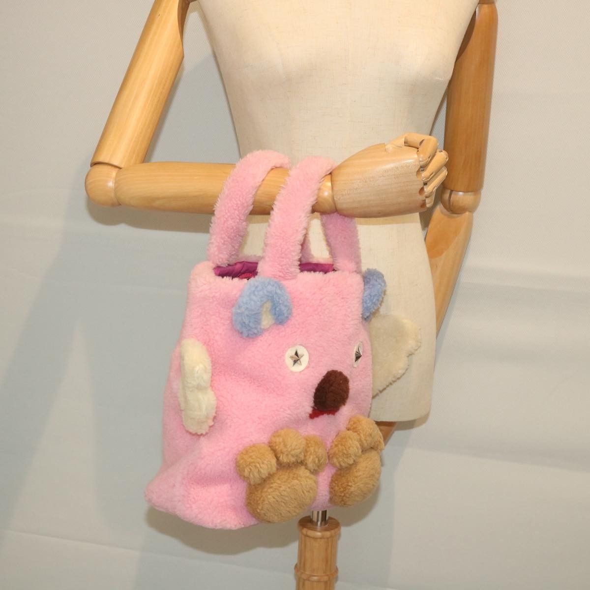 Gucci Gucci Flying Bear Handbag Wool Size ONE SIZE - 13 Thumbnail