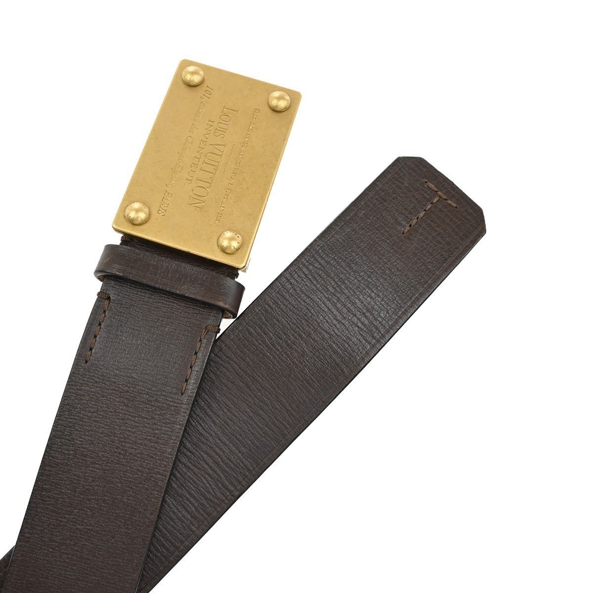 Louis Vuitton Louis Vuitton Utah Belt Leather Size ONE SIZE - 9 Thumbnail