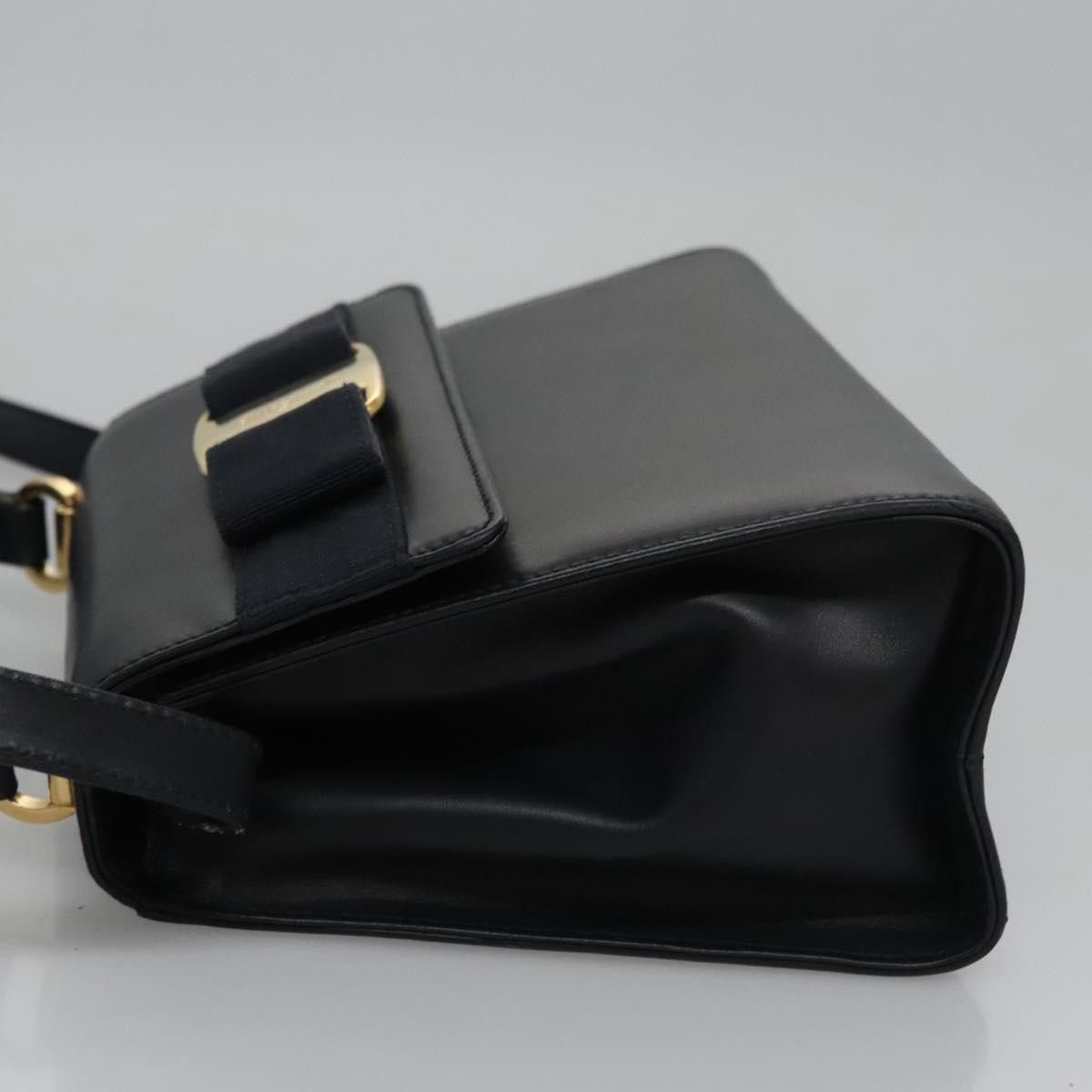 Salvatore Ferragamo Salvatore Ferragamo Vintage Vara Bow Top Handle Bag Leather Size ONE SIZE - 4 Thumbnail