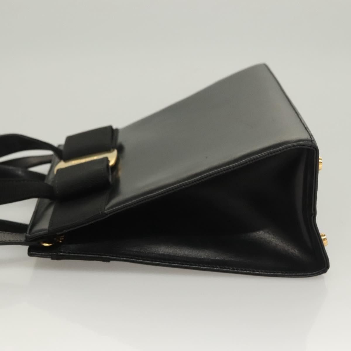 Salvatore Ferragamo Salvatore Ferragamo Convertible Vara Bow Tote Leather Size ONE SIZE - 4 Thumbnail