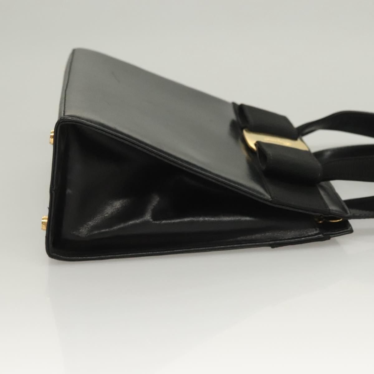 Salvatore Ferragamo Salvatore Ferragamo Convertible Vara Bow Tote Leather Size ONE SIZE - 3 Thumbnail