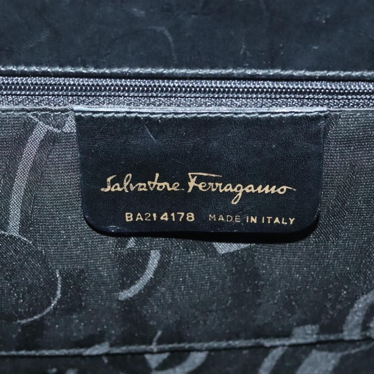 Salvatore Ferragamo Salvatore Ferragamo Convertible Vara Bow Tote Leather Size ONE SIZE - 6 Thumbnail